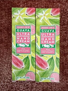 Trader Joe's Guava Ultra Moisturizing Hand Cream - Set 2 NEW Summer 2026